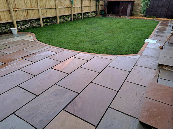 New red patio